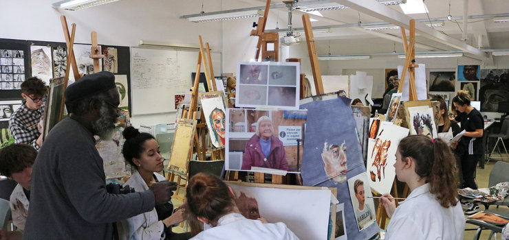 Image of Visiting Artist Workshop in Fine Art